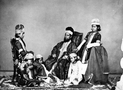 Moguls, Delhi c.1863 by Shepherd and Robertson